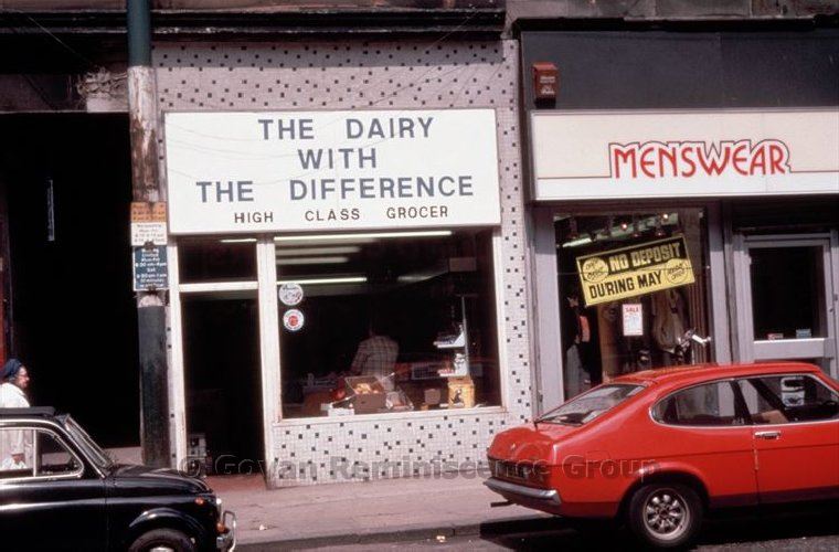 O'Dowd's Dairy, Govan Road 1979