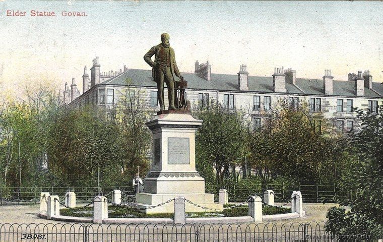 John Elder Statue, Elder Park, Govan