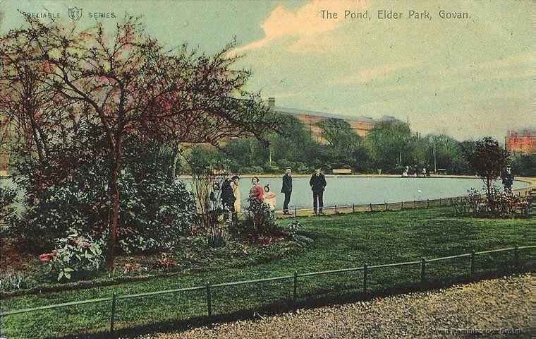 The Pond, Elder Park, Govan